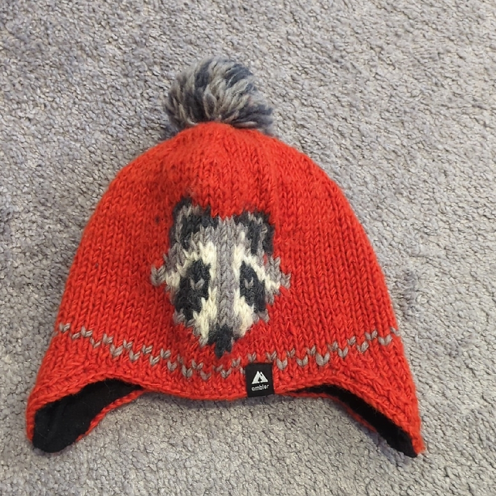 Amber Wool Hat For 3-6 Years Old